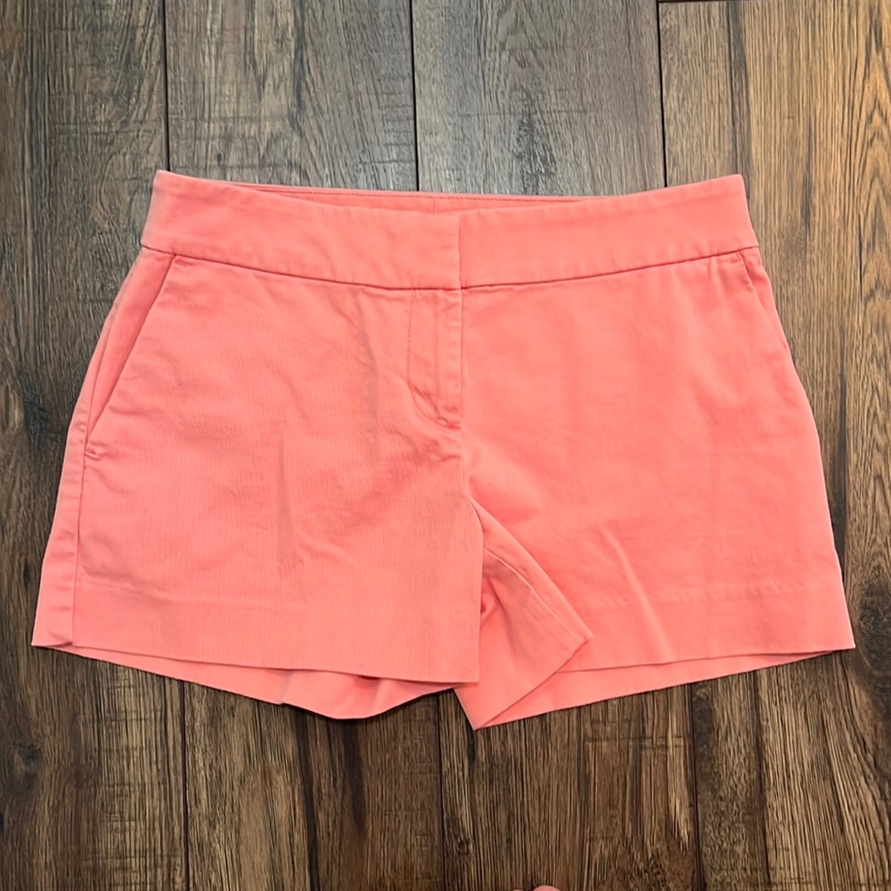 LOFT Riviera shorts in coral, size 0P